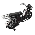 Factory direct sales of electric vehicles, the Demon Head Bailing King, with front and rear guardrails and dual reduction lead-acid battery/lithium battery electric vehicles