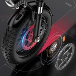 14寸一体轮350W无刷有齿轮电机锂电池电动自行车代步车
