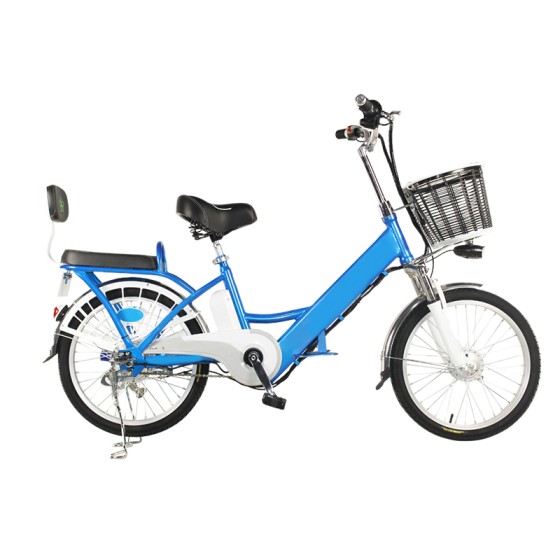20 inch small tube built-in city scooter battery electric bike brushless with gear motor