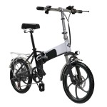 20寸锂电池折叠电动自行车XT-5旋风轮
