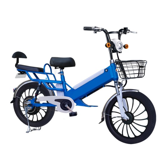 20 inch integrated wheel 350W brushless gearless motor lithium battery electric bike