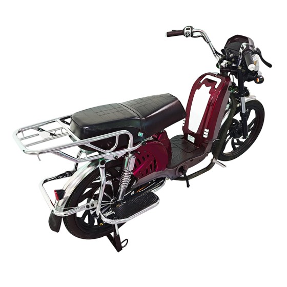 22寸百灵王新款车头后护栏载重款动力型家用电动自行车400W/800W电机